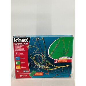 KNEX Education STEM Explorations Roller Coaster Building Set Ages 8+ Motor Inclu